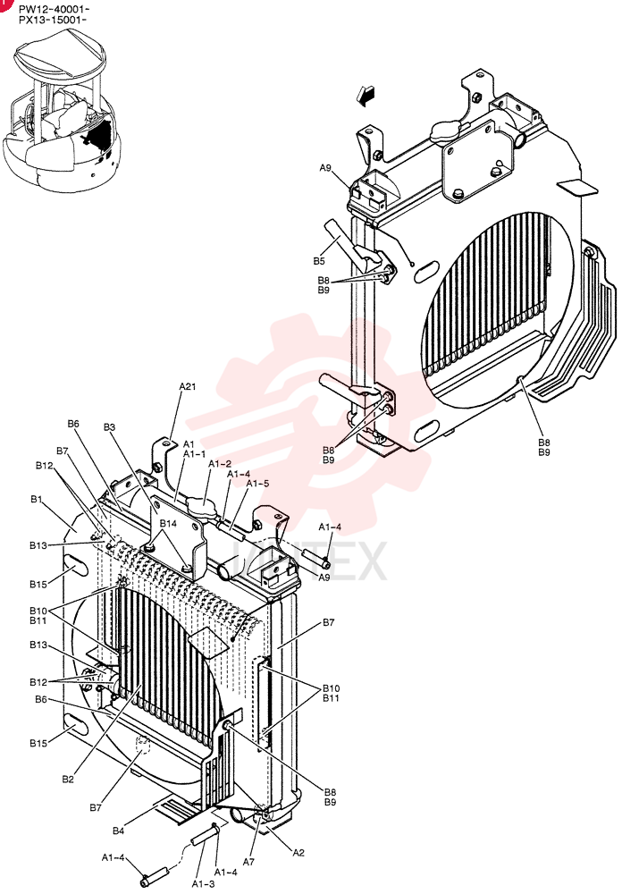 RADIATOR PW05P00027F1 (2)