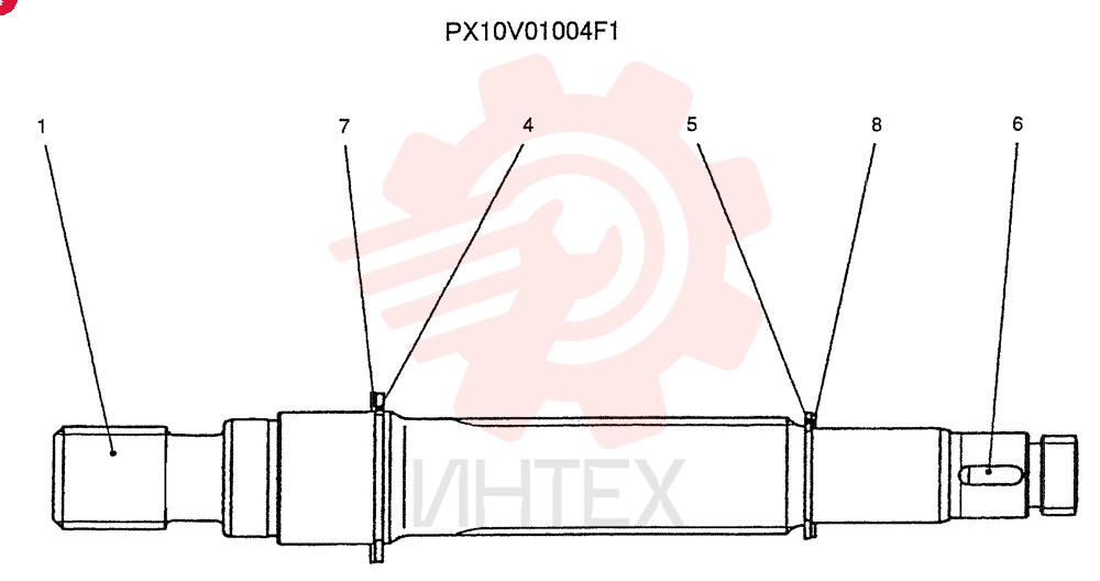 SHAFT PX10V01004S001