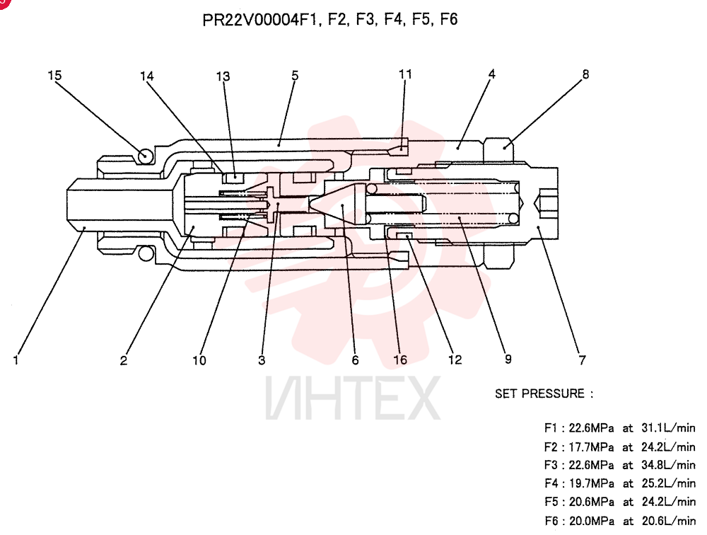 VALVE PR22V00004F1