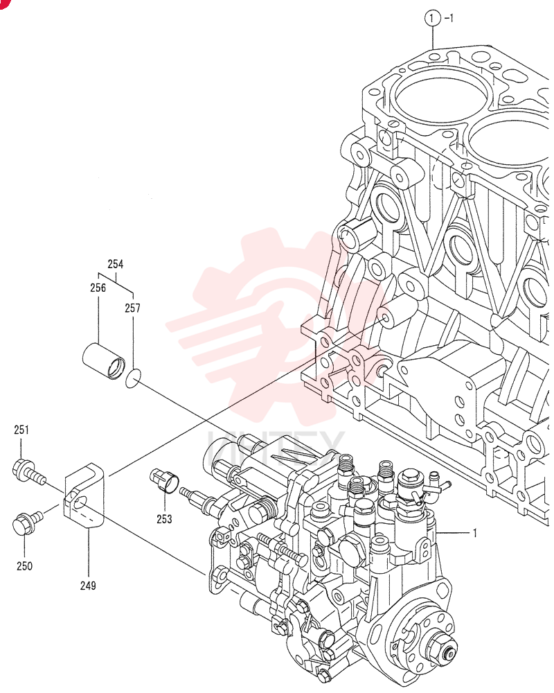 FUEL INJECTION PUMP VV72924551310