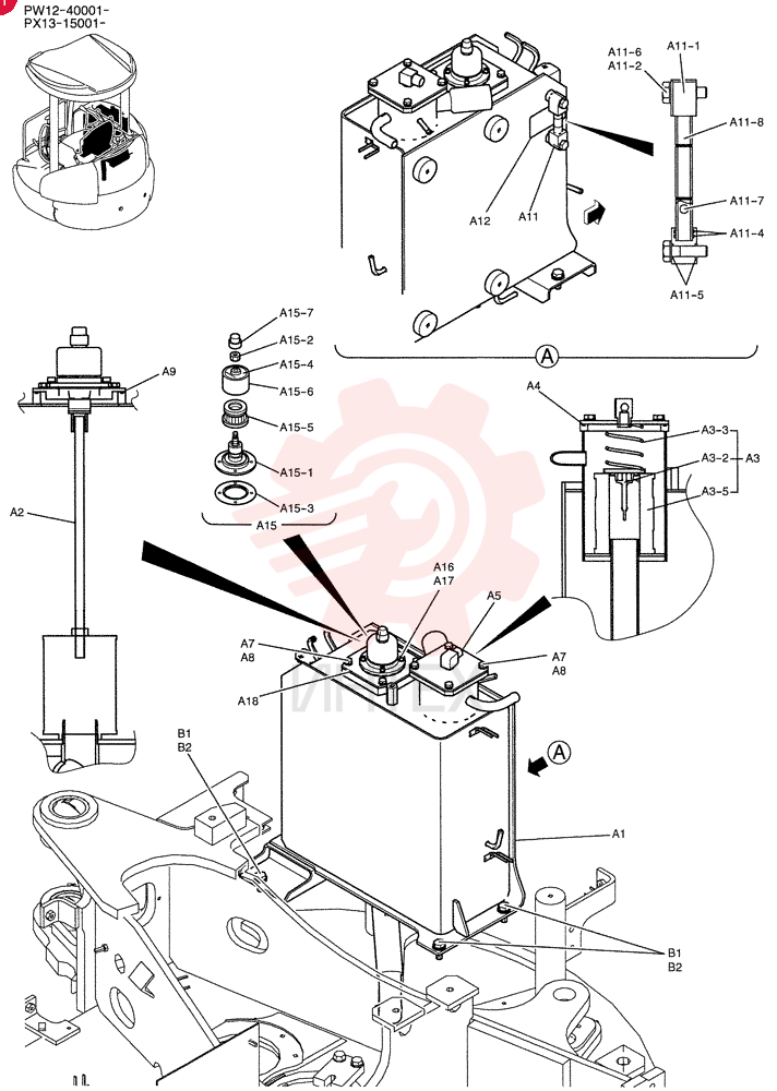 TANK PW33H00043P2