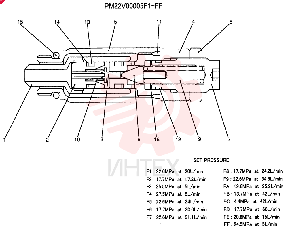 BLEEDER VALVE PM22V00005F1
