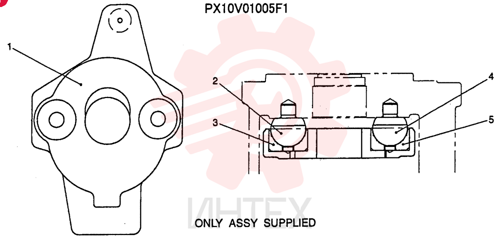 BLOCK ASSY. PX10V01005F1