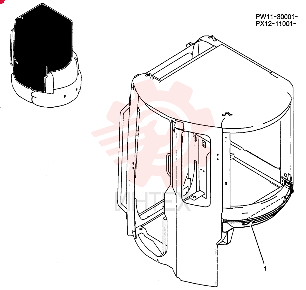 CAB INSTAL PW02C00041F1