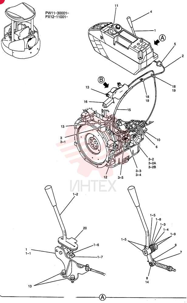 CONTROL ASSY, ENGINE (WITH DECEL) PW11M00010F1 (2)