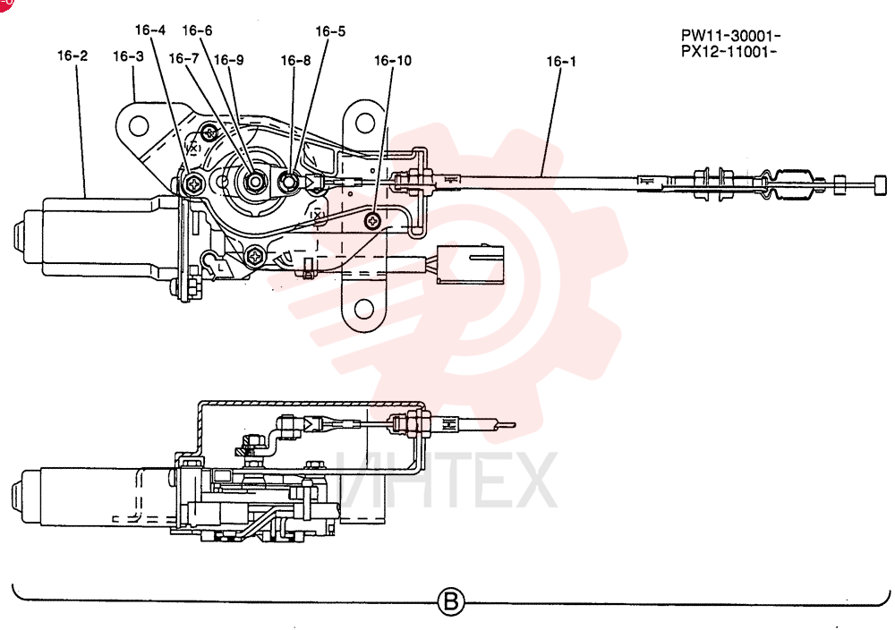 CONTROL ASSY, ENGINE (WITH DECEL) PW11M00010F1 (1)