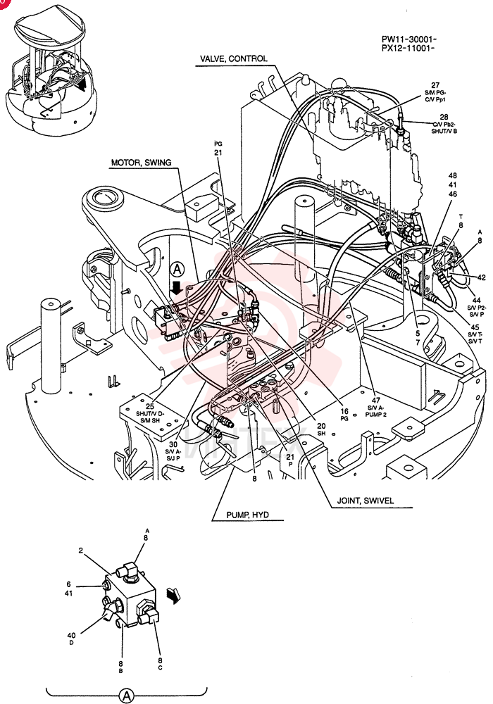 CONTROL LINES, VALVE PW64H00047F1