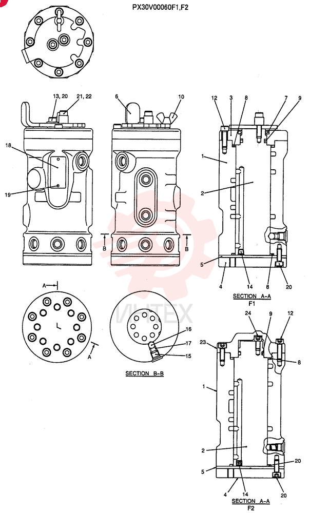 CONTROL VALVE PX30V00060F1