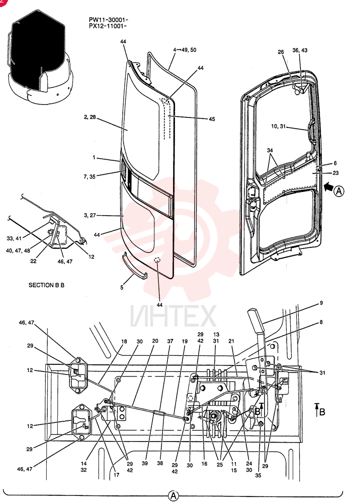 DOOR ASSY. PM51C00006F1