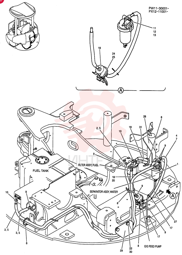 FUEL LINES PW21P00005F1