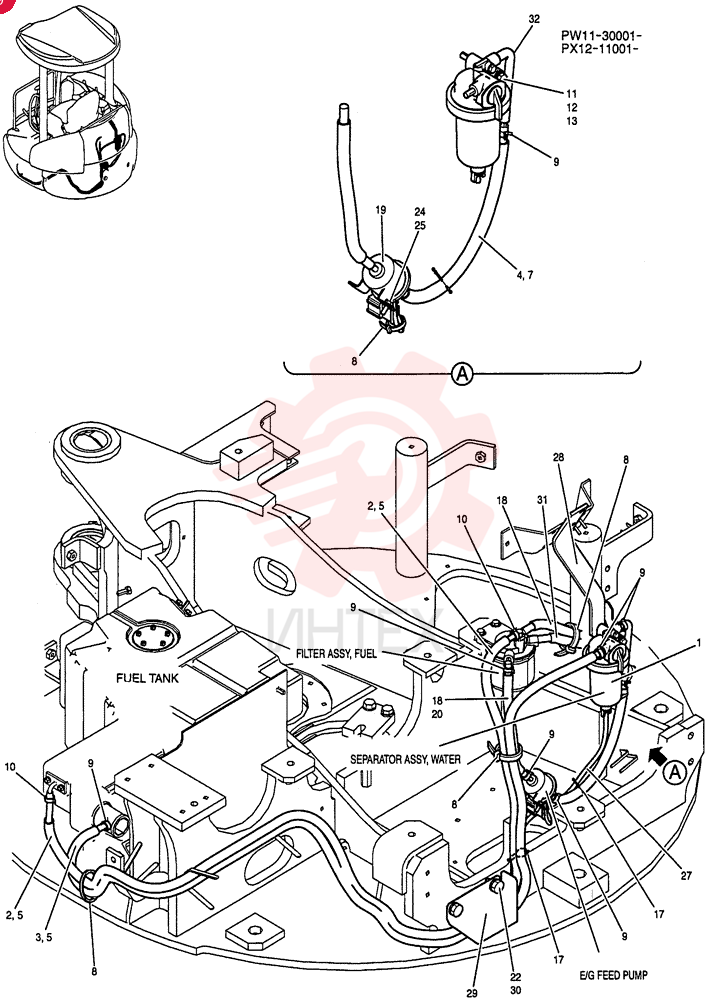 FUEL LINES PW21P00006F1