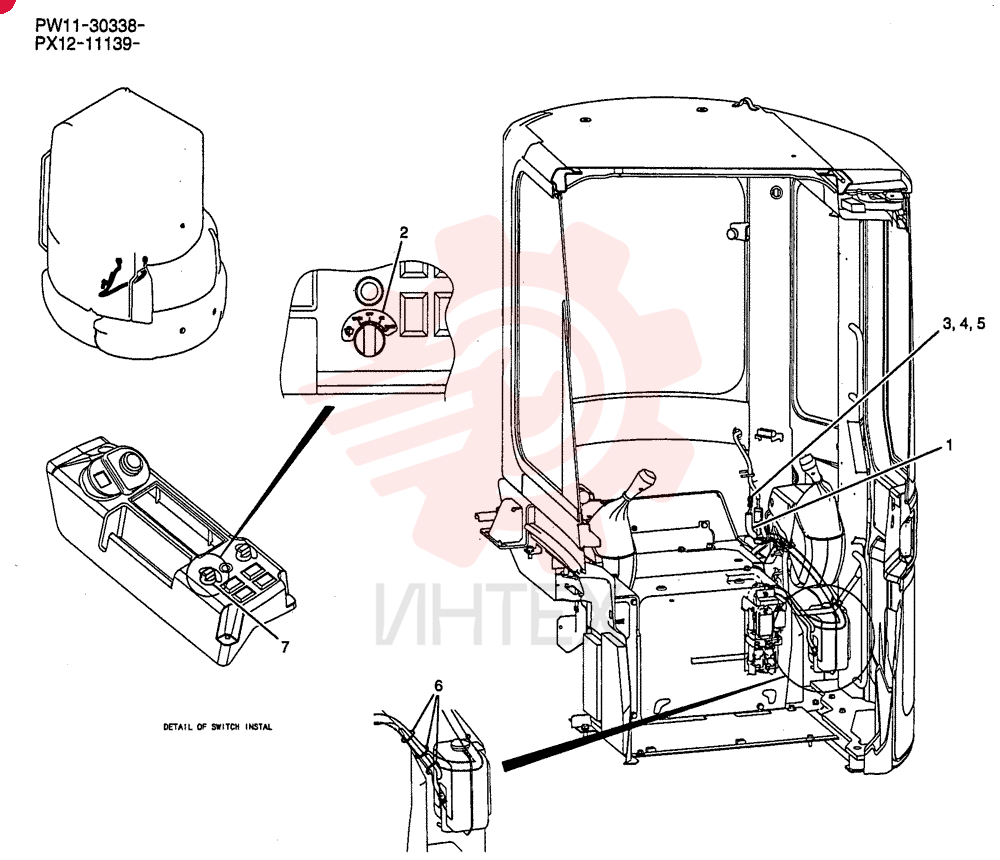 HARNESS ASSY, CAB PW14E00002F1