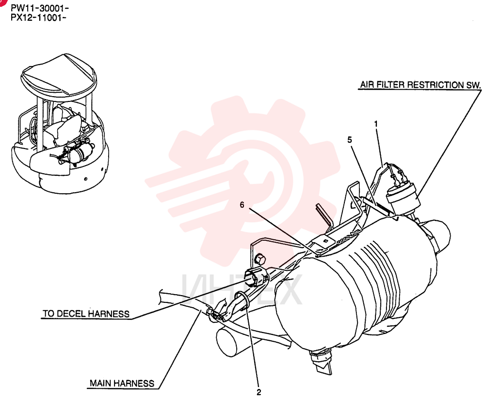 HARNESS PW11E00013F1