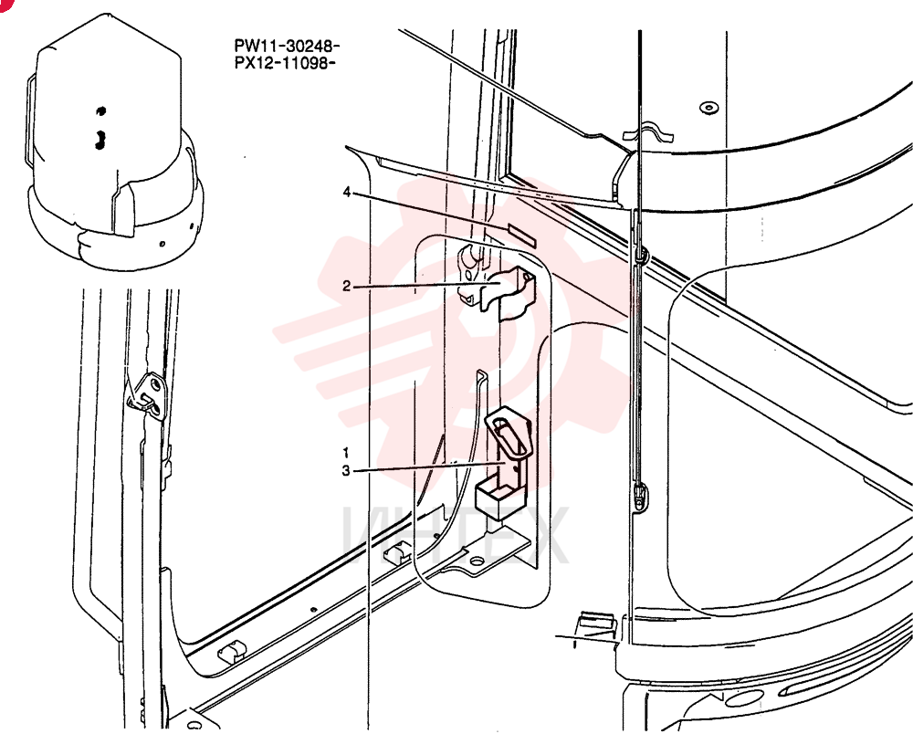 HOLDER ASSY PW02C01344F1