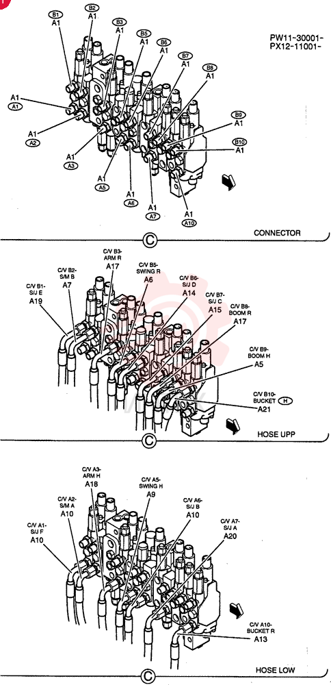 HYD LINES, UPP PW03H00024F1 (2)