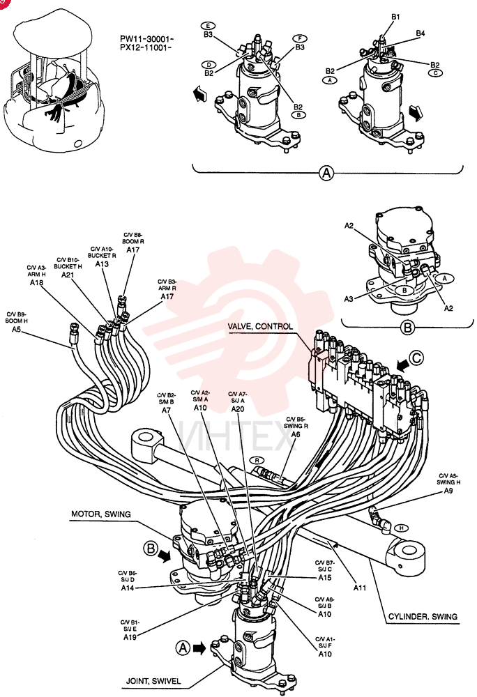 HYD LINES, UPP PW03H00024F1 (1)