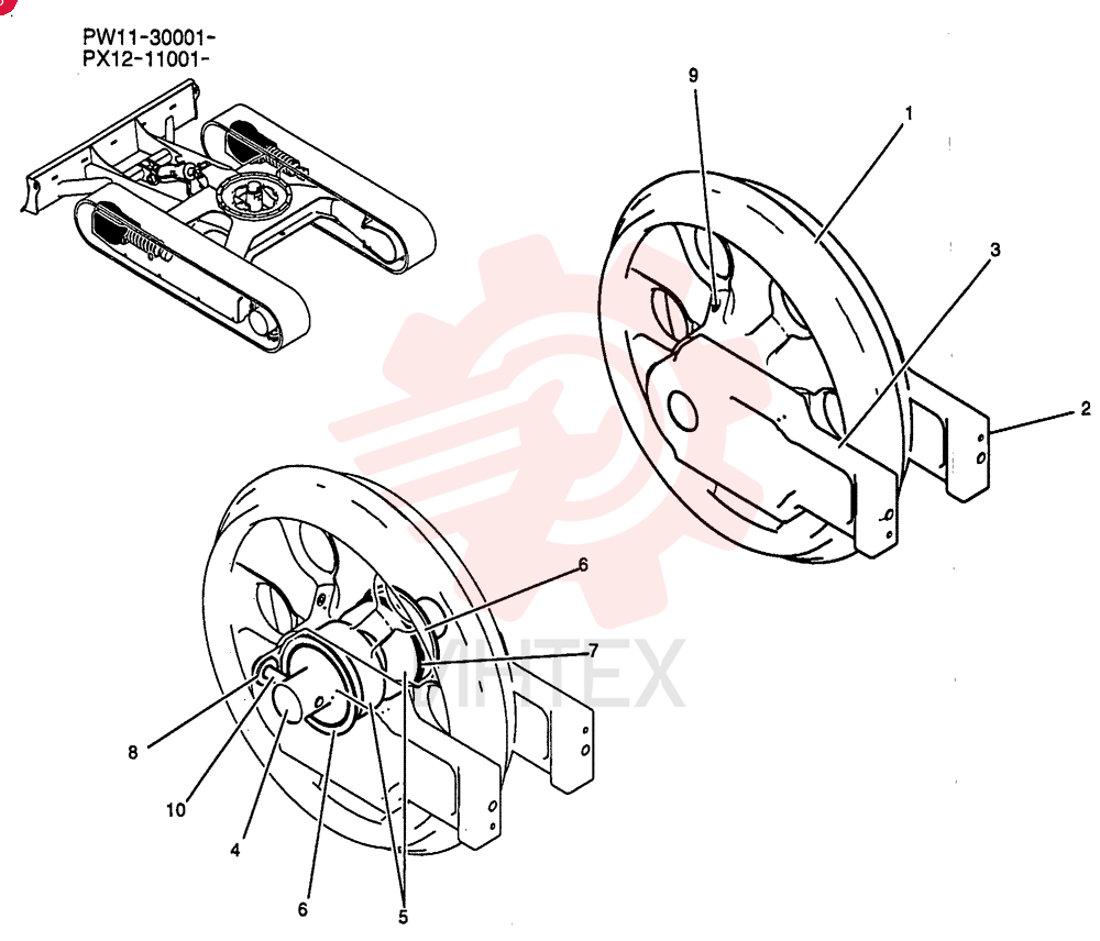 IDLER PX52D00021F1
