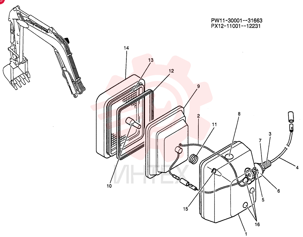 LIGHT ASSY. PM80S00007F1