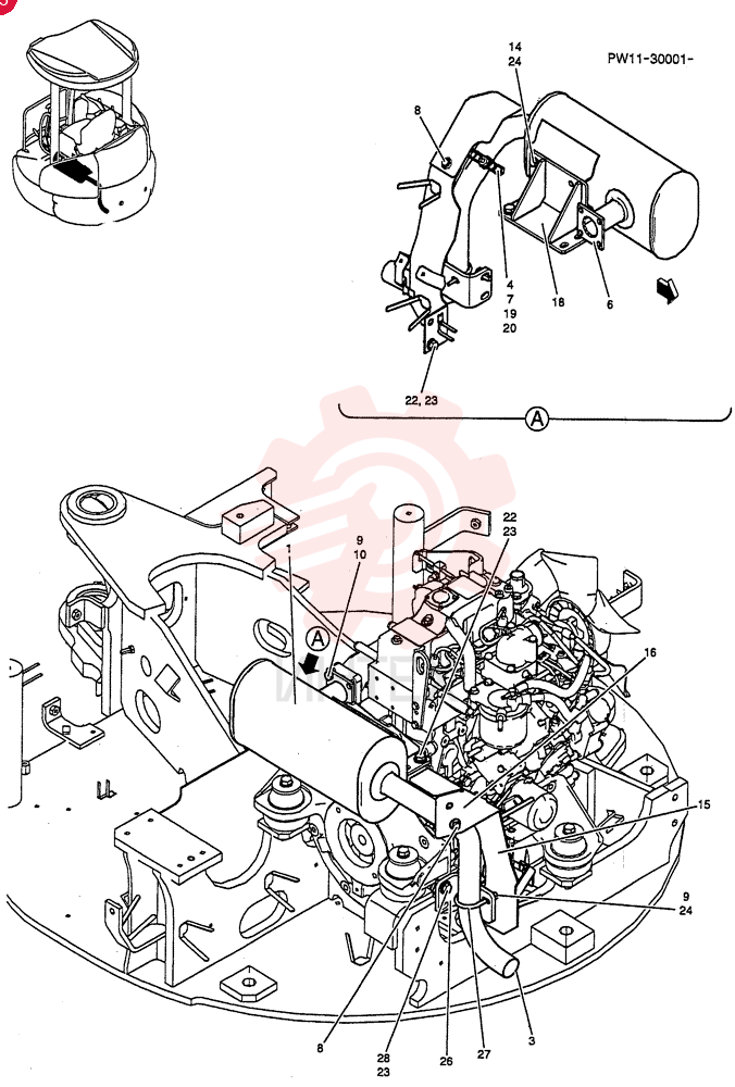 MUFFLER ASSY PW12P00011F1