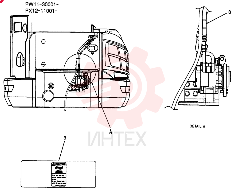 NAME PLATE INSTAL PW22T00170F2