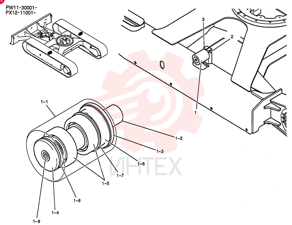 ROLLER PW64D00008F1