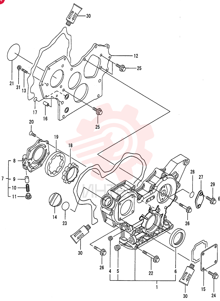TRANSMISSION HOUSING VV72924001500