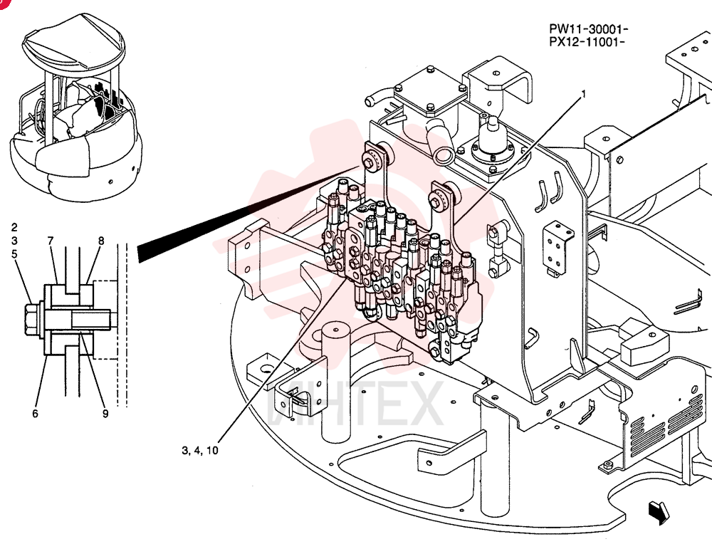 VALVE INSTAL PW64H00054F1