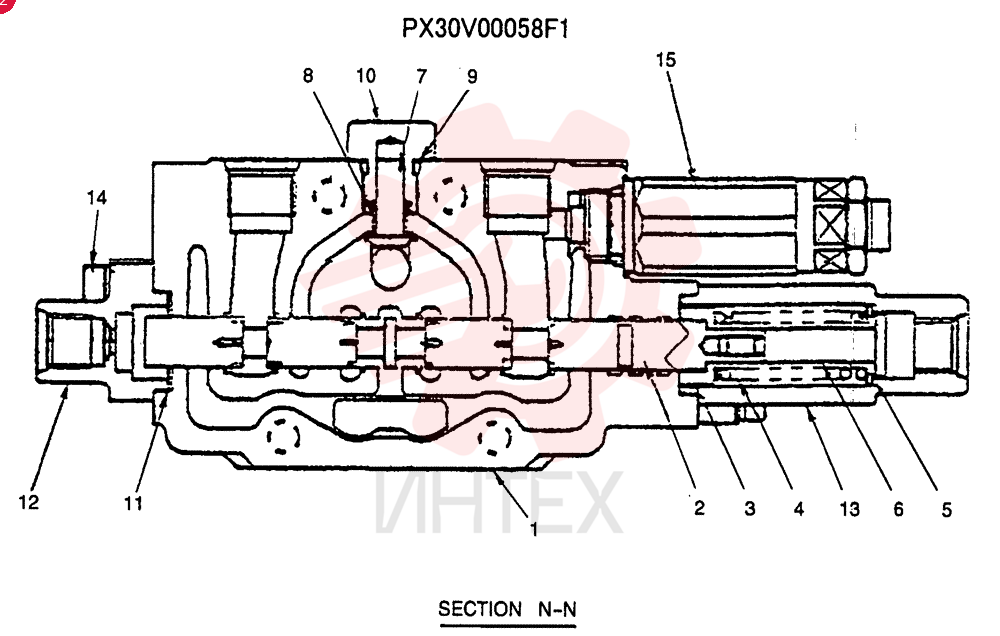 VALVE SECTION PX30V00058F1
