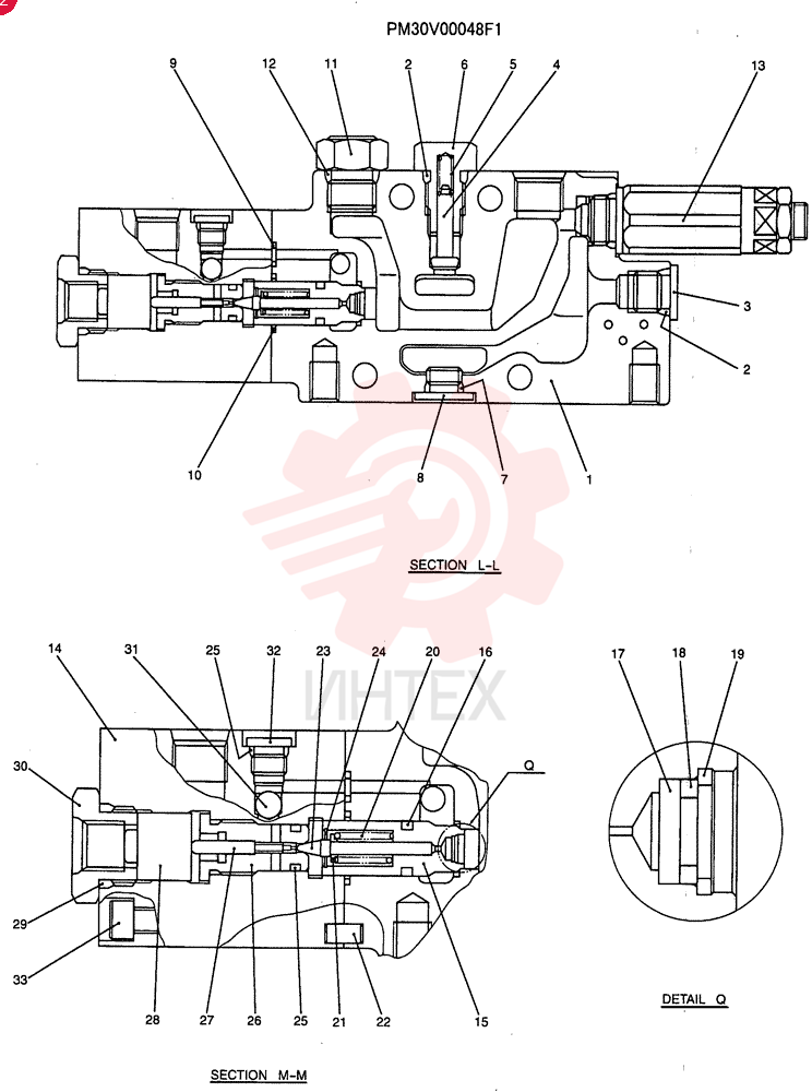 VALVE SECTION PM30V00048F1