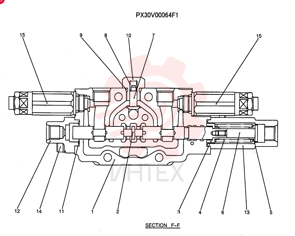 VALVE SECTION PX30V00064F1