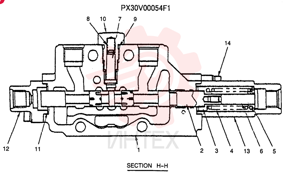 VALVE SECTION PX30V00054F1