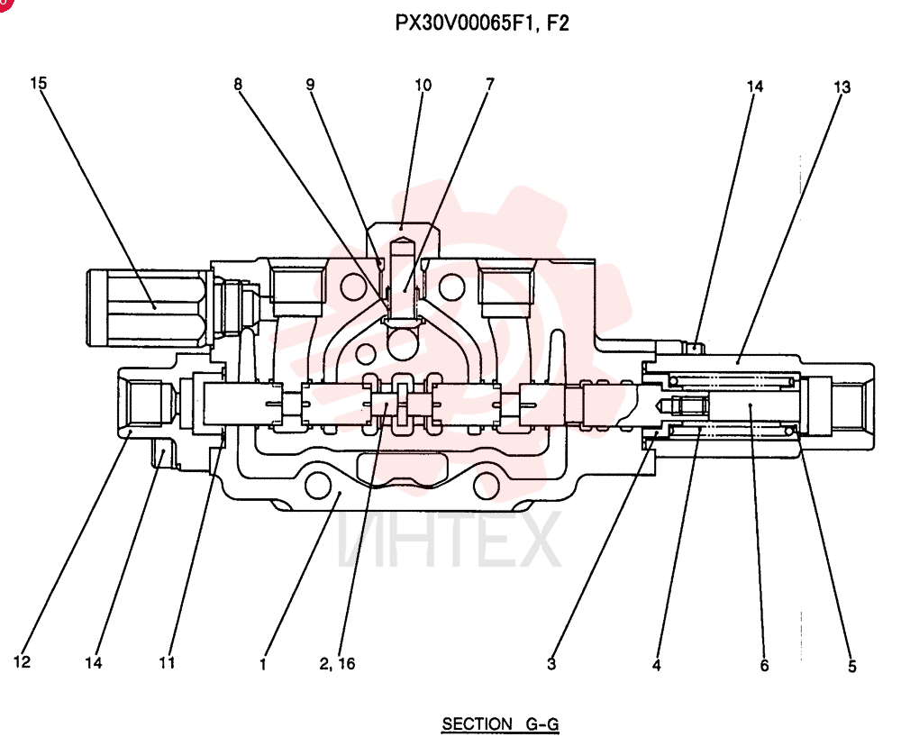 VALVE SECTION PX30V00065F1
