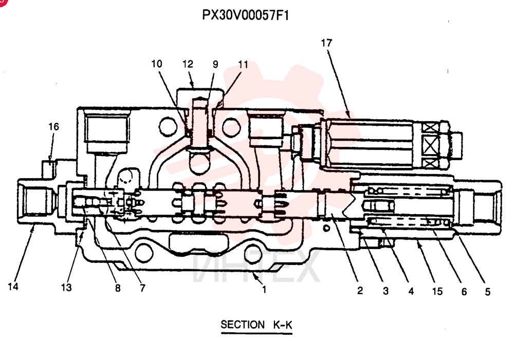 VALVE SECTION PX30V00057F1