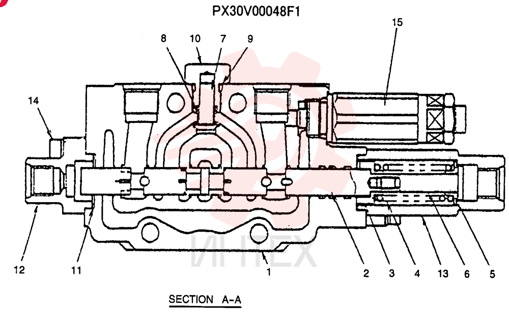 VALVE SECTION PX30V00048F1