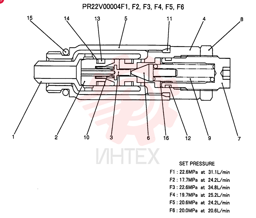 VALVE PR22V00004F1