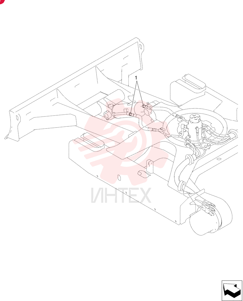Hyd., Cylinder PW13H00001F1
