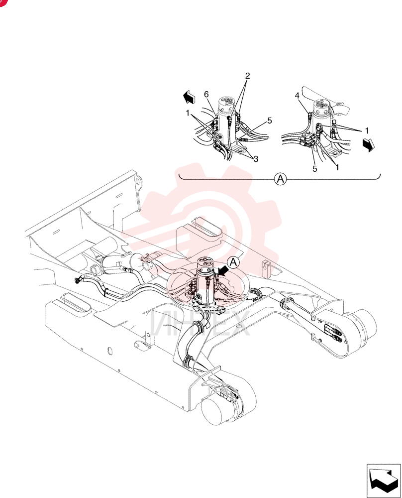 HYD TUBE PX19H00005F1