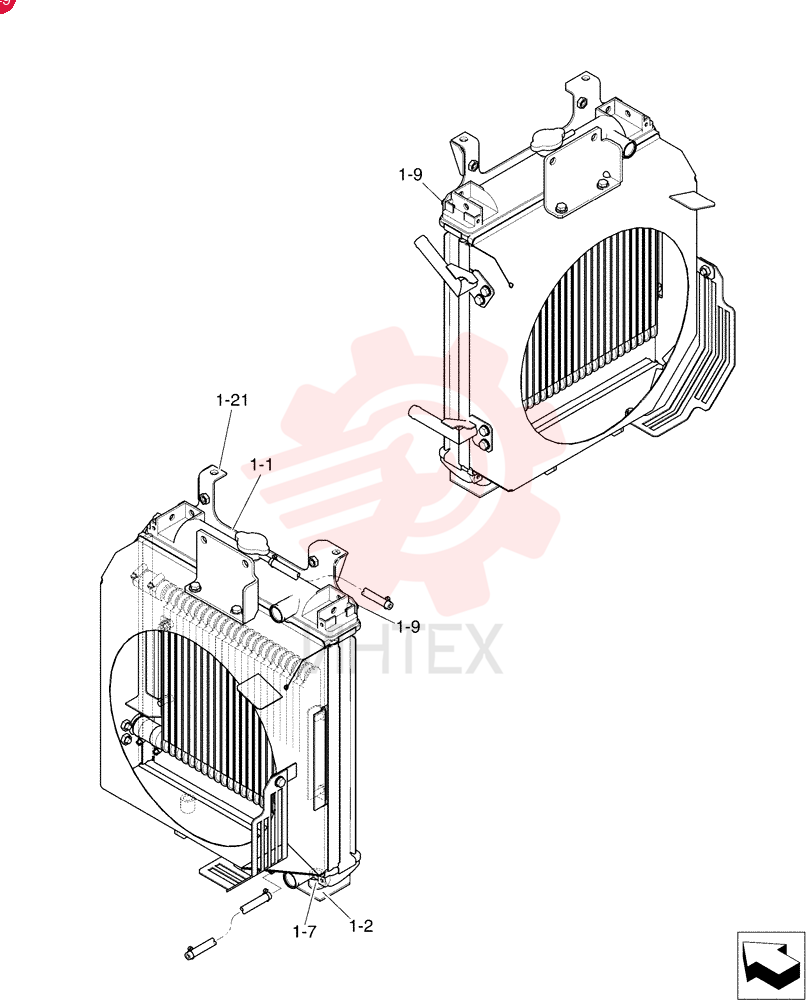 RADIATOR PW05P00027F1