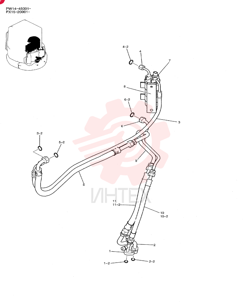 A/C HOSE PW20M01198F1