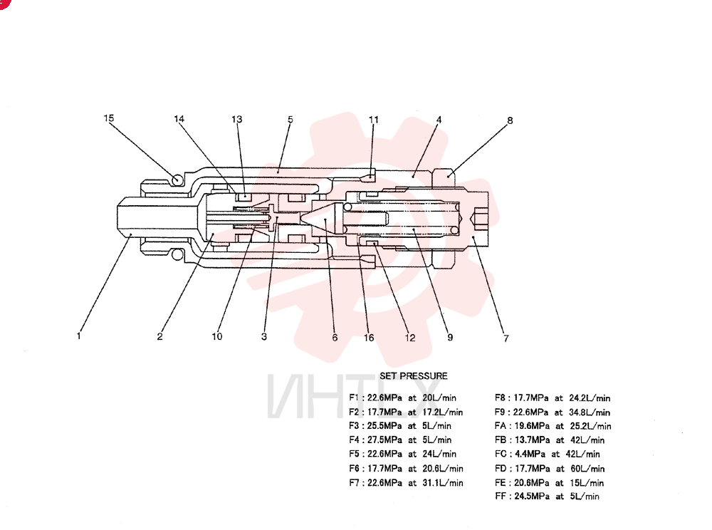 BLEEDER VALVE PM22V00005F1