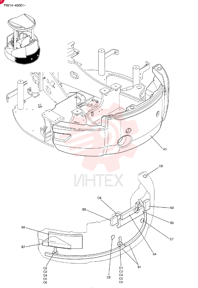 COUNTERWEIGHT PW60C00013P1