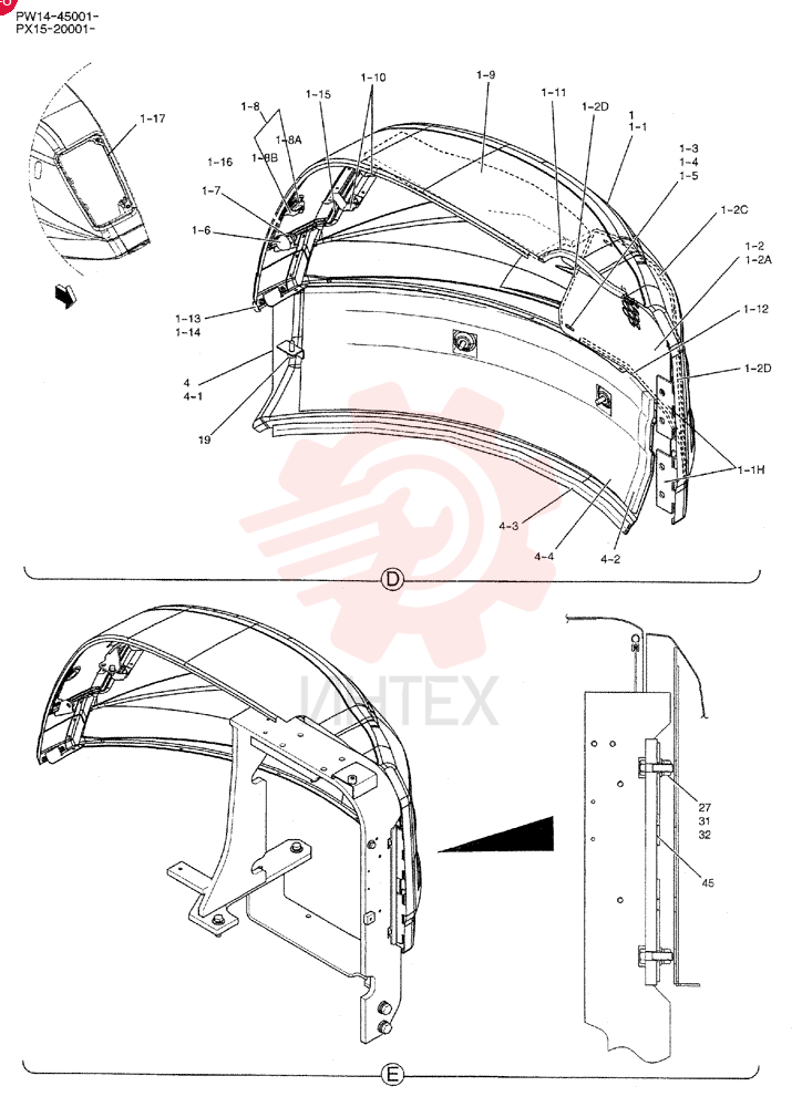 COVER ASSY PW21C00027F1 (3)