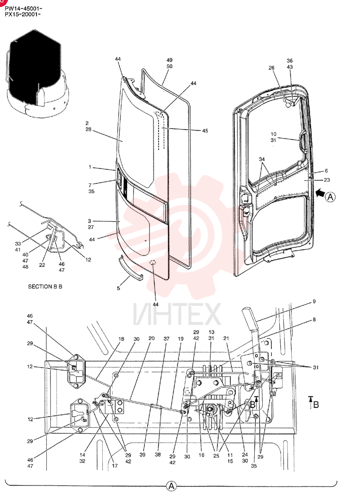 DOOR ASSY. PM51C00006F1