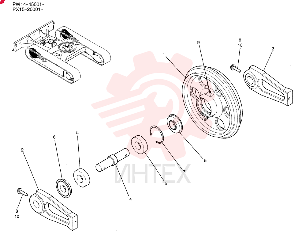IDLER PX52D00034F1