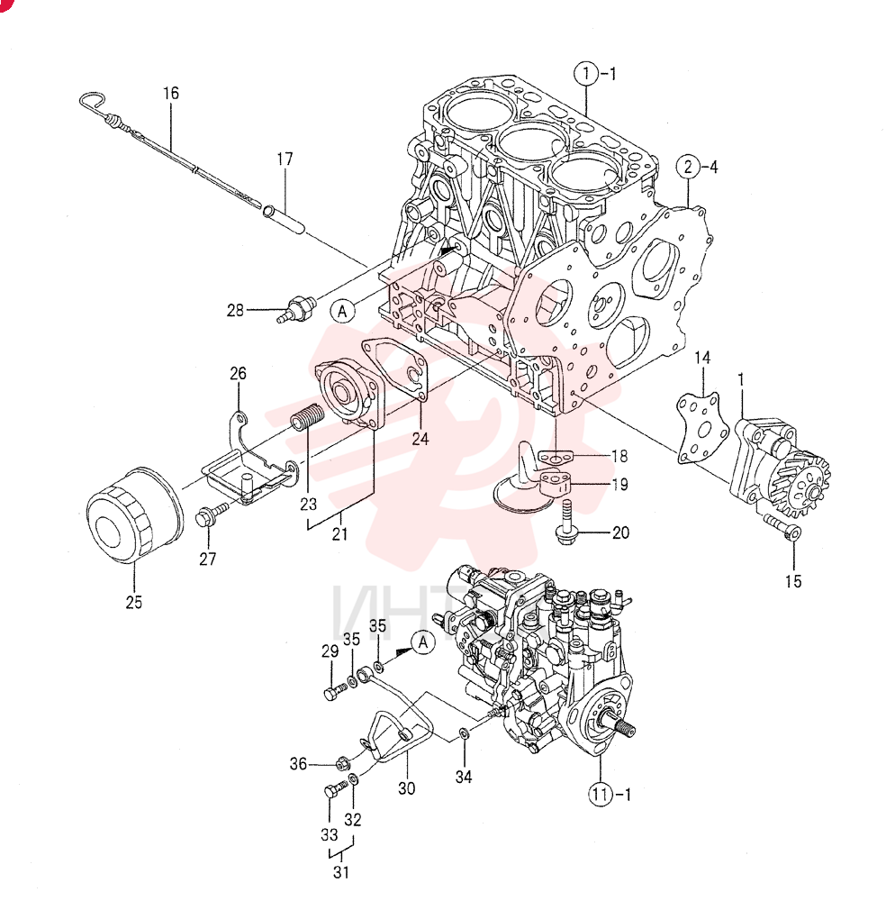 LUBE PUMP VV12900132001