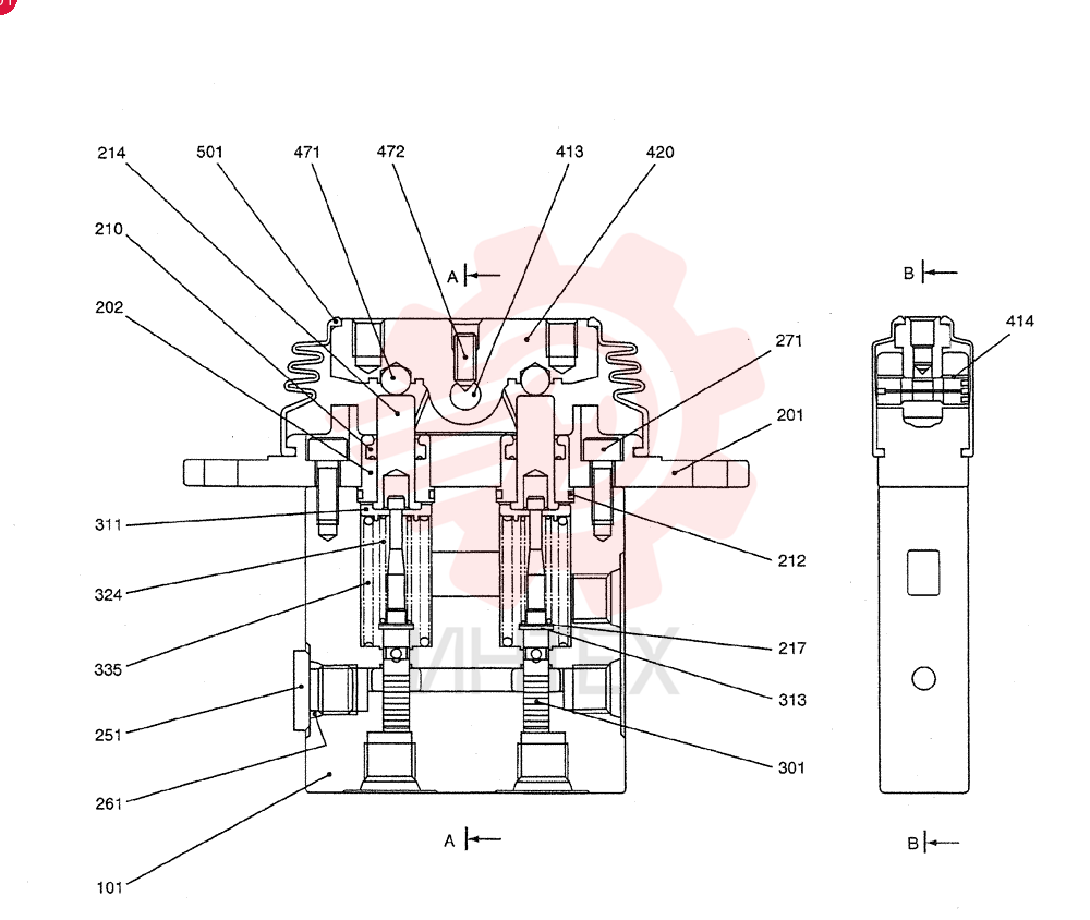 PILOT VALVE PB30V00002F1
