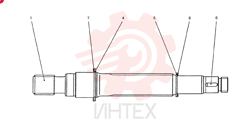 SHAFT ASSY. PX10V01004F1 (1)
