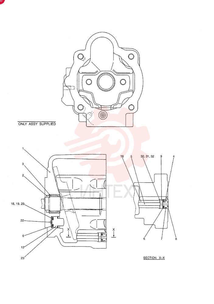 TRANSMISSION HOUSING PX10V01010F1