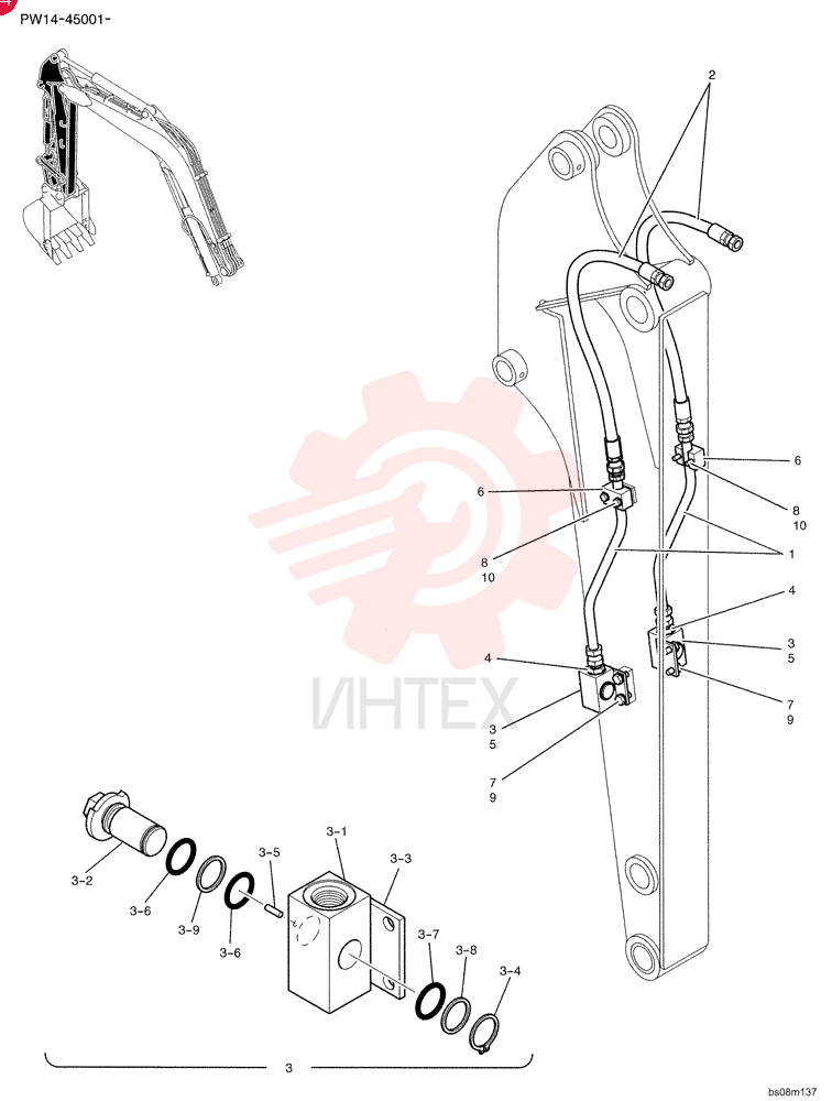 TUBE PW43H01037P1