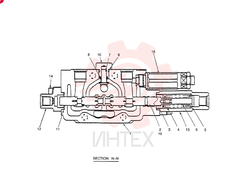 VALVE SECTION PX30V00058F1